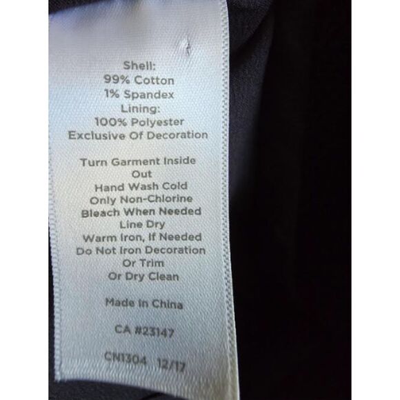 Talbots Blazer Navy Open Bead 3/4 Sleeve Old Money Cottagecore Nautical Preppy 8 - Picture 8 of 10